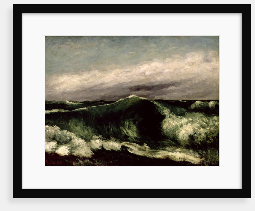 The Wave, 1869 by Gustave Courbet