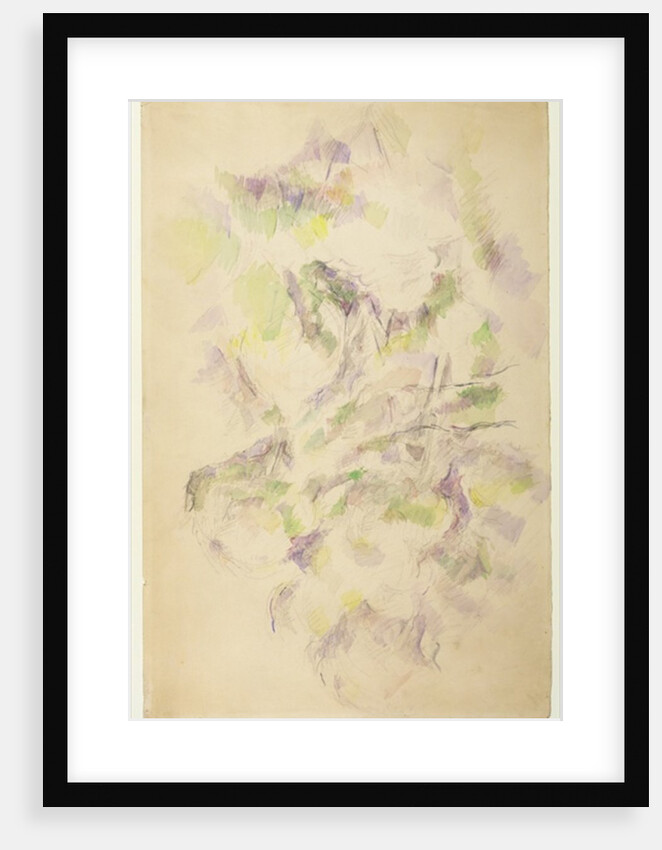 Study for Trees by Paul Cezanne