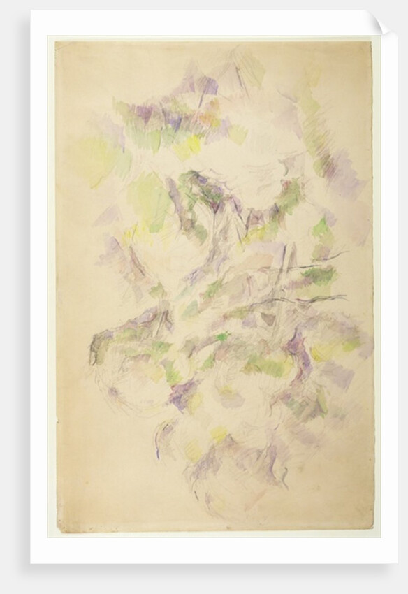 Study for Trees by Paul Cezanne