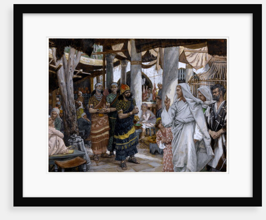 The Healing of the Ruler's Son by James Jacques Joseph Tissot