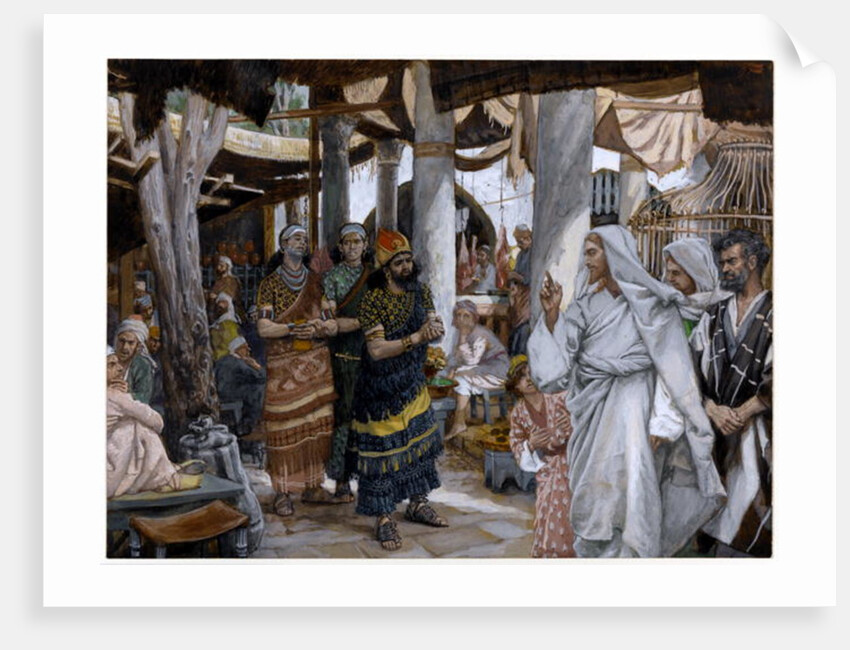 The Healing of the Ruler's Son by James Jacques Joseph Tissot