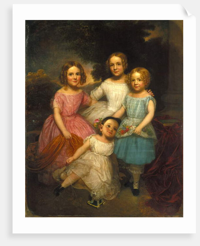 Adrian Baucker Holmes Children, c.1850 by Charles Wesley Jarvis