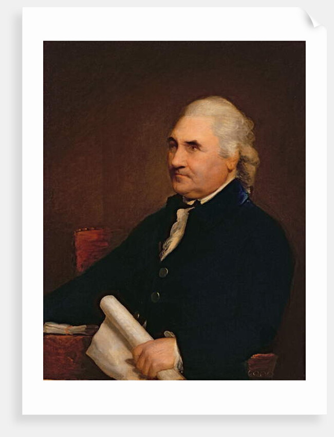 Colonel Isaac Barre, 1785 by Gilbert Stuart