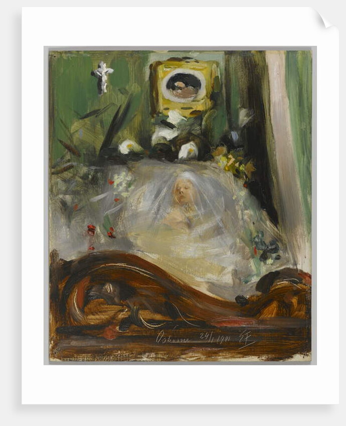 Queen Victoria Lying in State, 1901 by Emil Fuchs