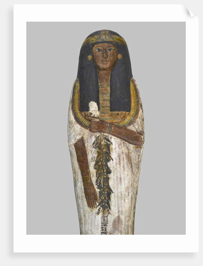 Coffin of the Lady of the House, Weretwahset by Egyptian 19th Dynasty