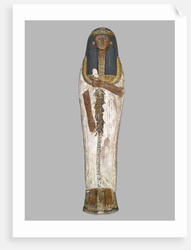 Coffin of the Lady of the House, Weretwahset by Egyptian 19th Dynasty