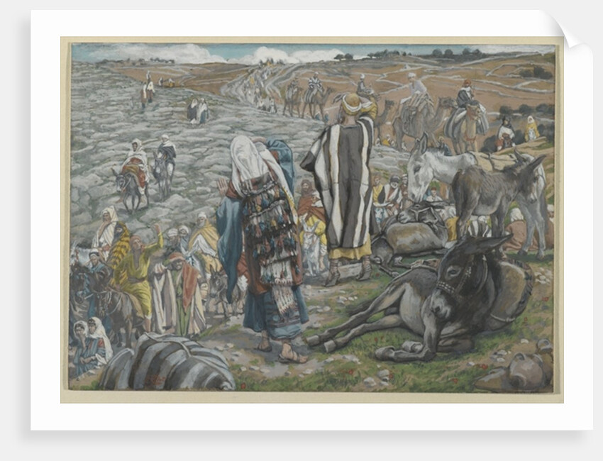 On Return from Jerusalem it is noticed that Jesus is Lost by James Jacques Joseph Tissot