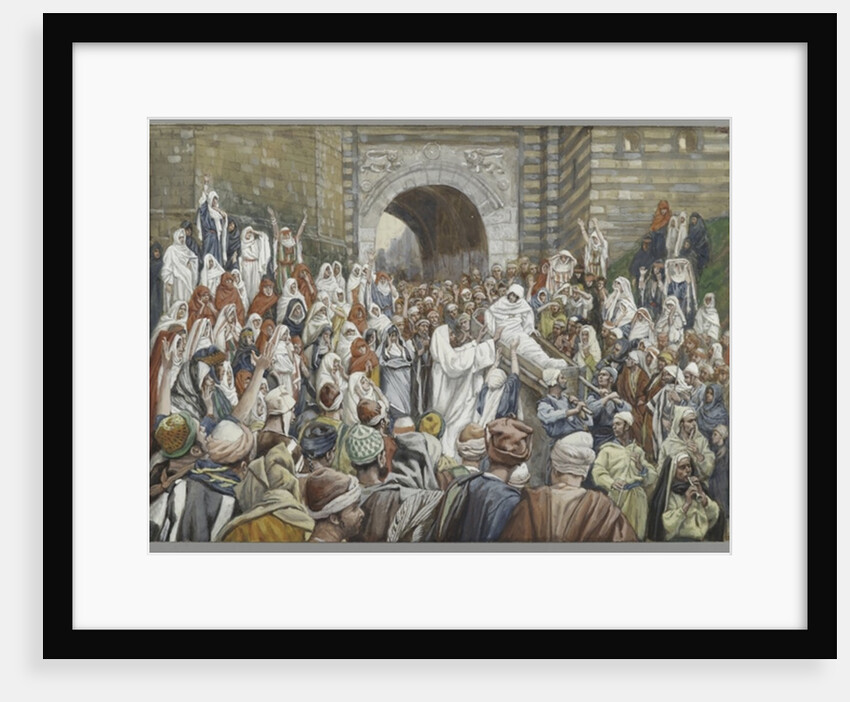 The Resurrection of the Widow's Son at Nain by James Jacques Joseph Tissot