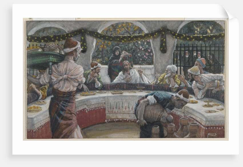 The Meal in the House of the Pharisee by James Jacques Joseph Tissot