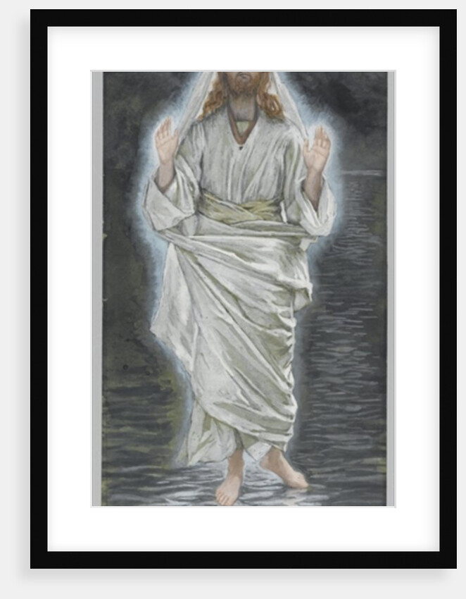 Jesus Walks on the Sea by James Jacques Joseph Tissot