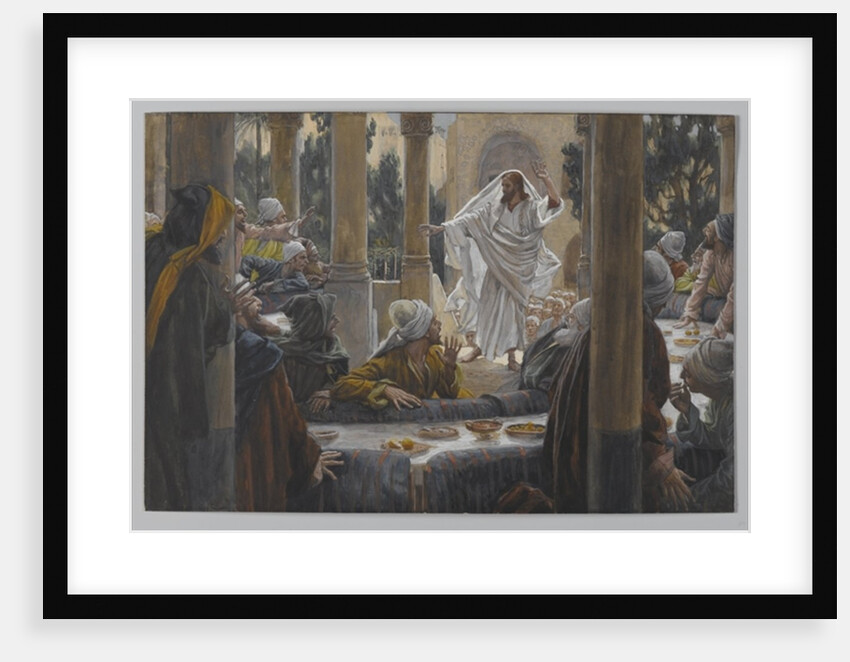 Curses against the Pharisees by James Jacques Joseph Tissot