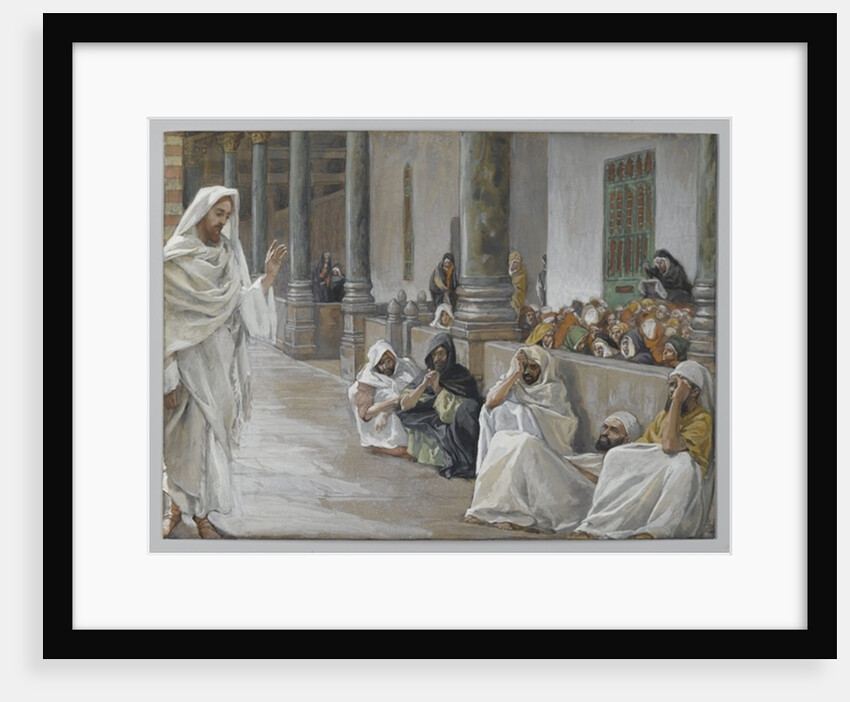 He Who is God Hears the Word of God by James Jacques Joseph Tissot