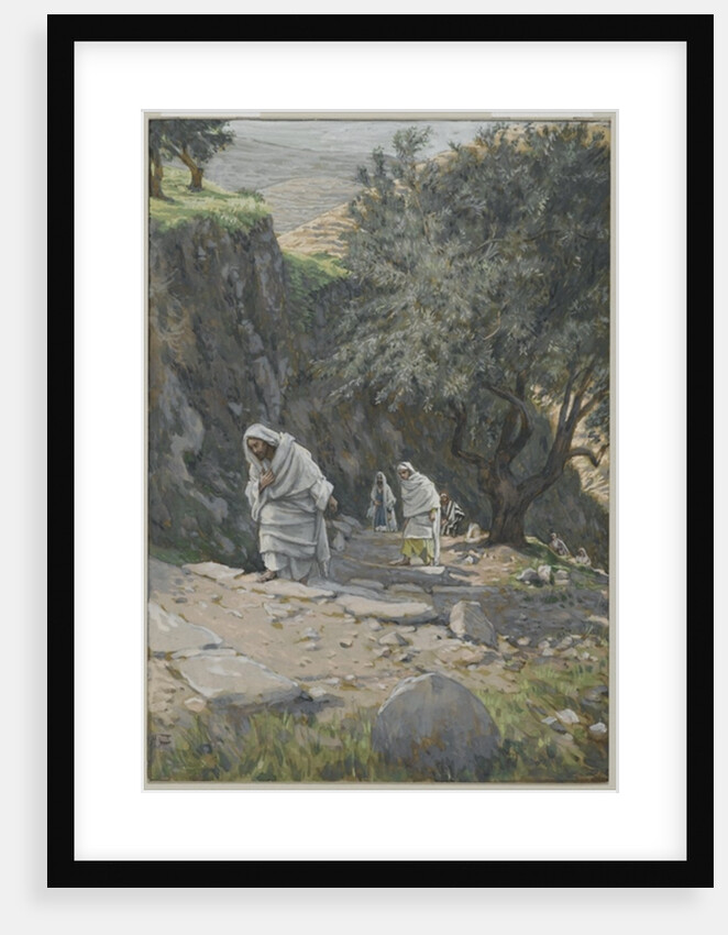 He Went on His Way to Ephraim by James Jacques Joseph Tissot