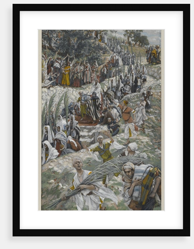 The Procession on the Mount of Olives by James Jacques Joseph Tissot