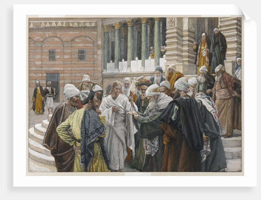 The Tribute Money by James Jacques Joseph Tissot