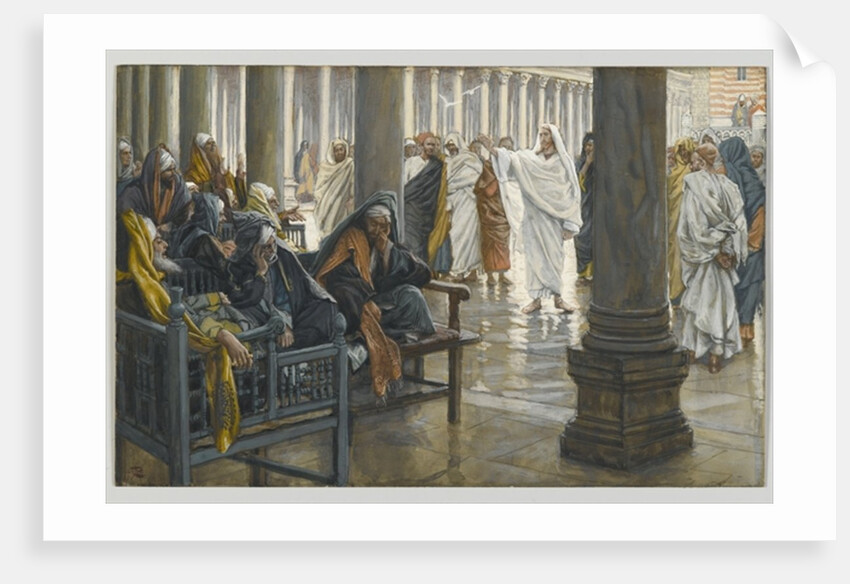 Woe unto You, Scribes and Pharisees by James Jacques Joseph Tissot
