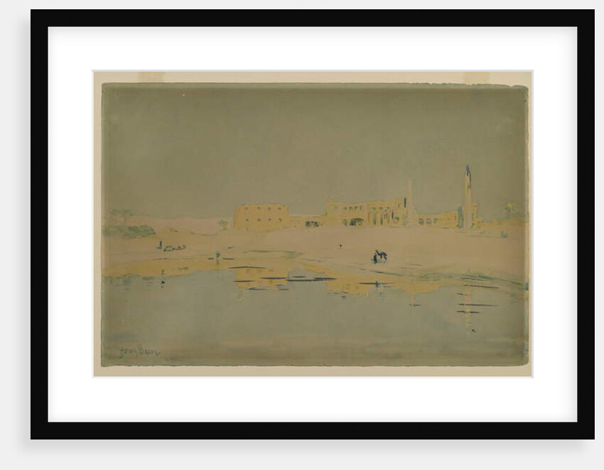 Ruins of Luxor by Henry Bacon