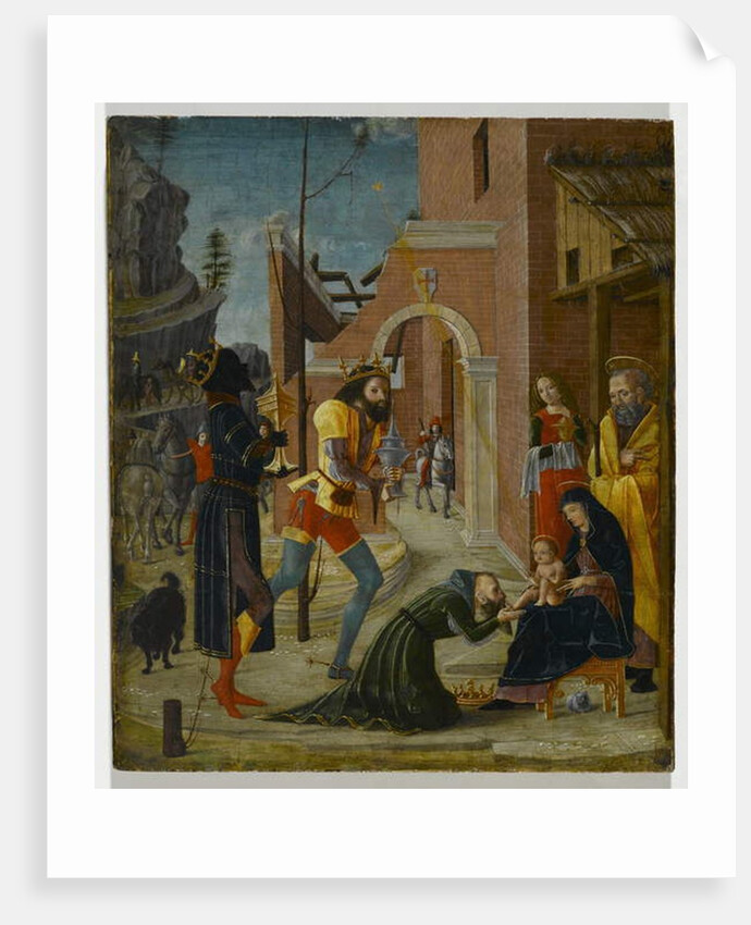 The Adoration of the Magi, c.1485-95 by Bernadino Jacobi Butinone