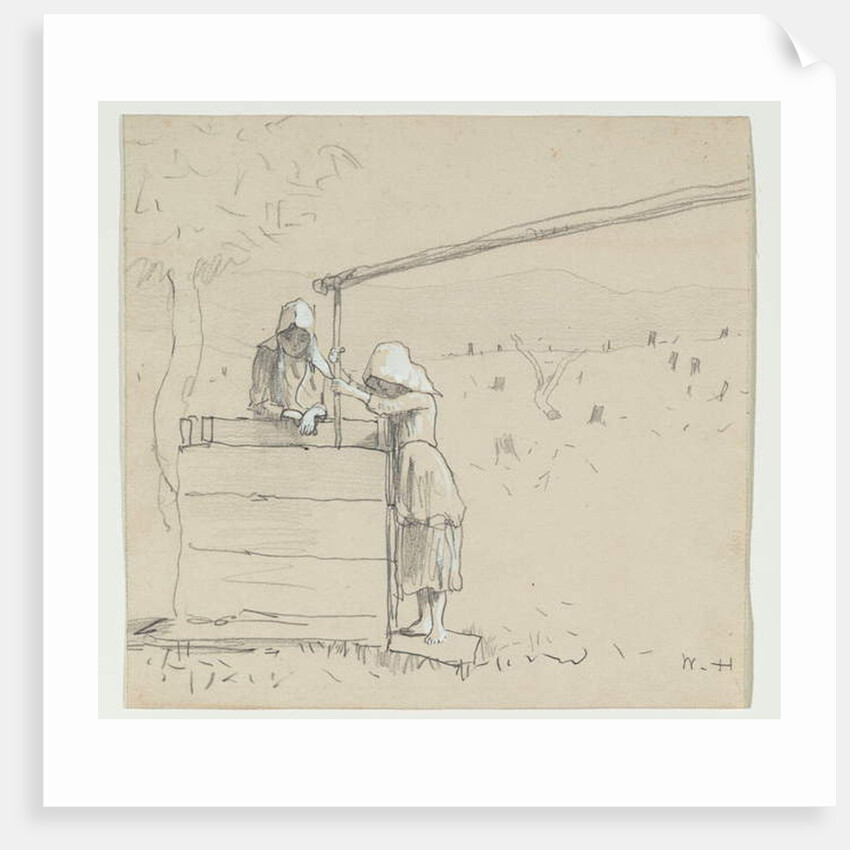Girls at a Well, 1879 by Winslow Homer