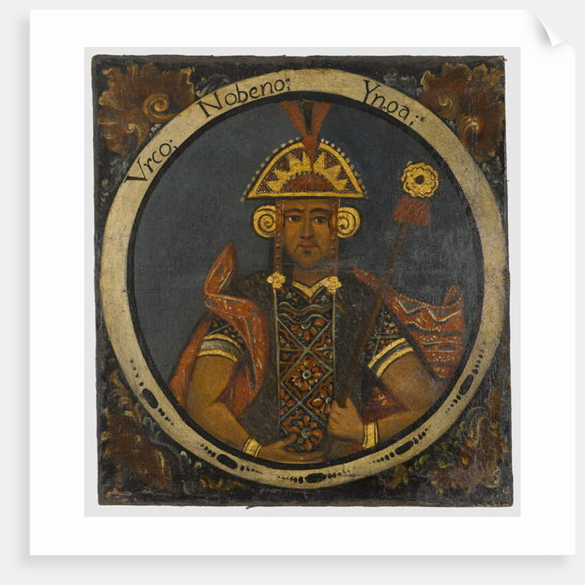 Urco, Ninth Inca King, mid 18th century by School Peruvian