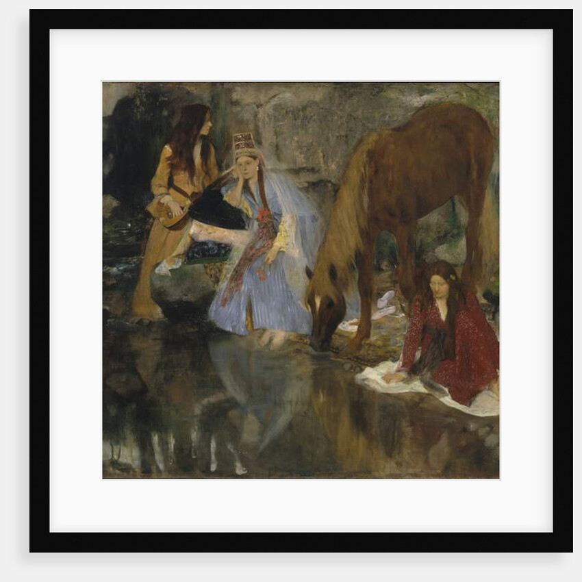 Portrait of Mlle Fiocre in the Ballet 'La Source', c.1867-68 by Edgar Degas