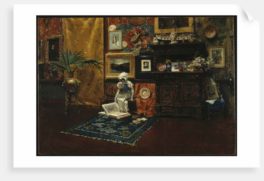 Studio Interior, c.1882 by William Merritt Chase