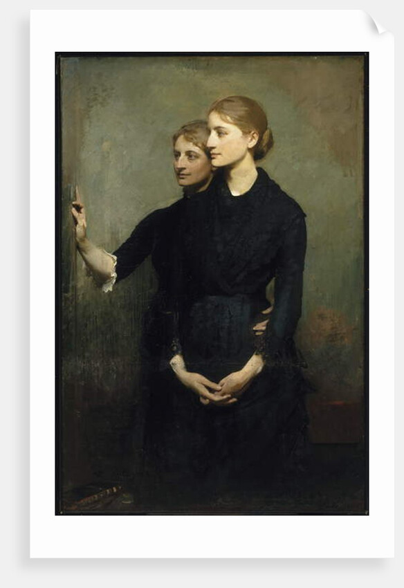The Sisters, 1884 by Abbott Handerson Thayer