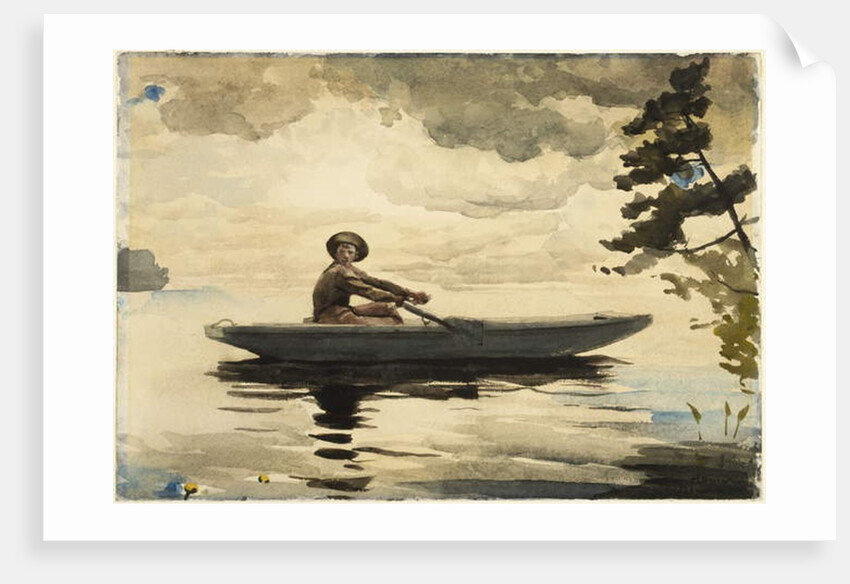 The Boatman, 1891 by Winslow Homer