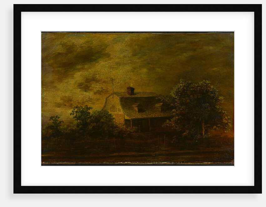 Farmhouse of F. B. Guest, c.1868 by Ralph Albert Blakelock