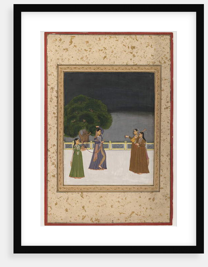 Miniature painting, late 18th- 19th century by School Indian