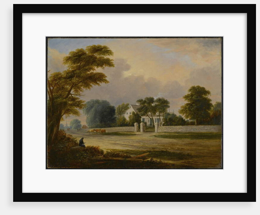 The Bergen Homestead, 1830s by Andrew Richardson