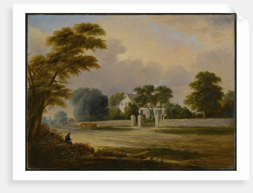 The Bergen Homestead, 1830s by Andrew Richardson