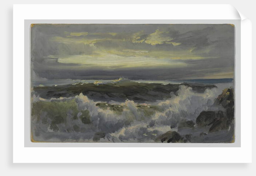 A Rough Surf, after 1890 by William Trost Richards