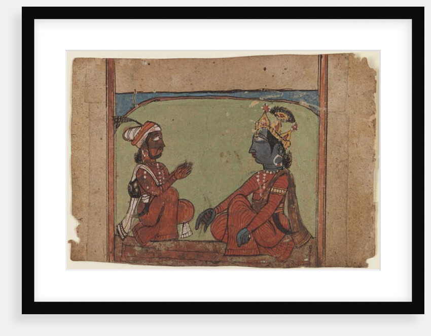 Miniature painting by Indian School