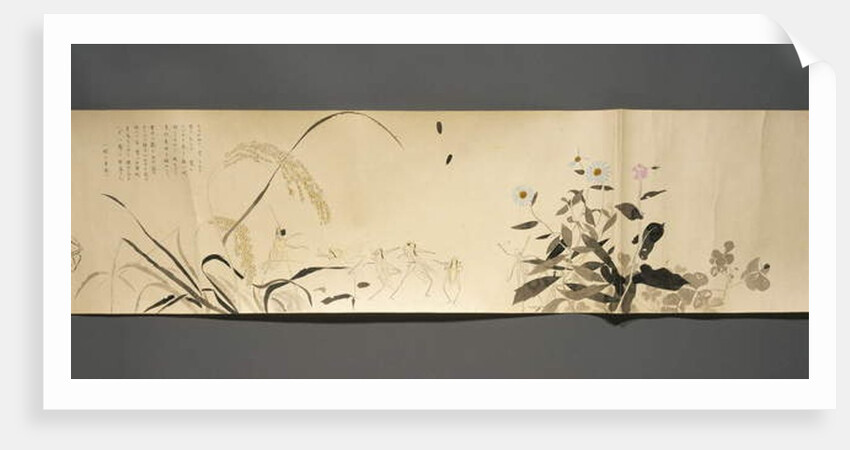 Wildlife Friends, Taisho Period, Taisho 7th Year, c.1918 by Ryoka Kawakami