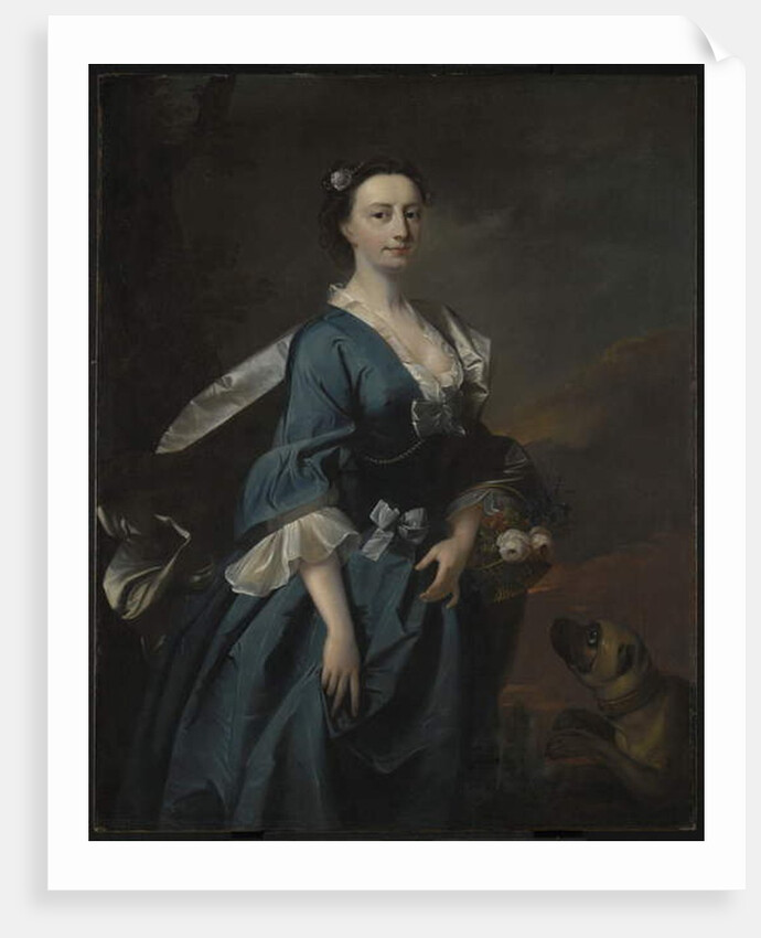 Mrs. John Wendt, c.1745 by Thomas Hudson
