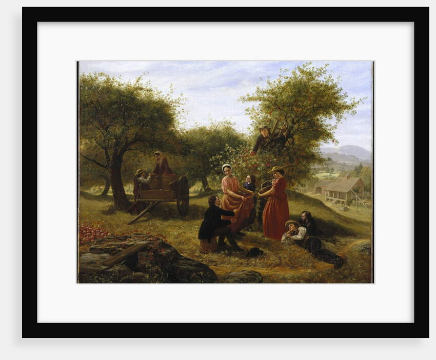 Apple Gathering, 1856 by Jerome Thompson