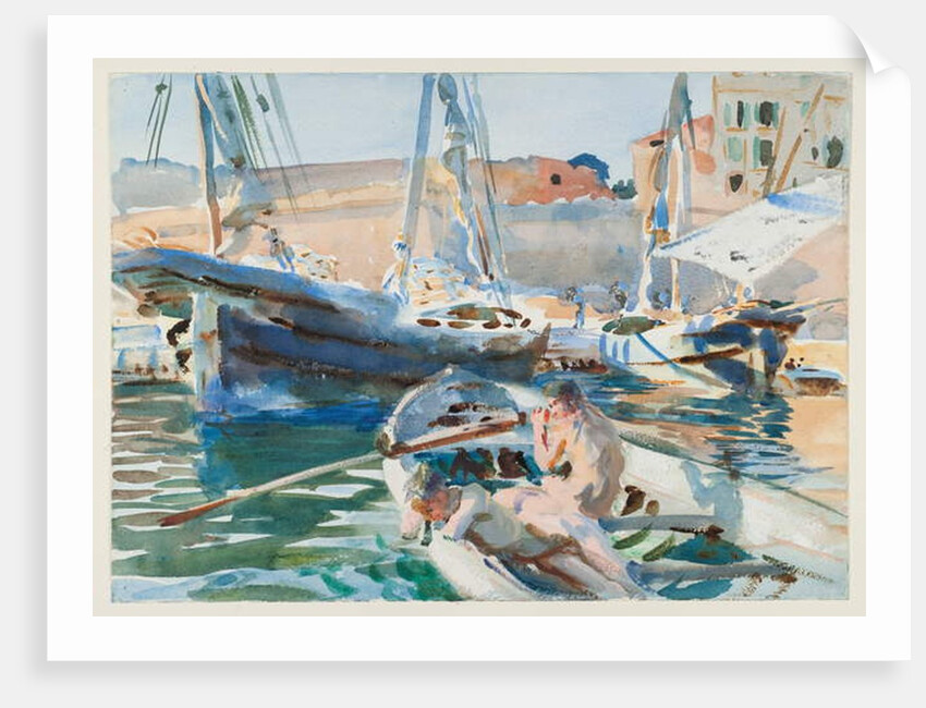 Unloading Plaster, c.1905 by John Singer Sargent