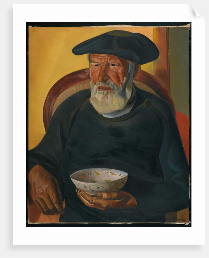 Old Trombola, 1924 by Boris Dmitrievich Grigoriev