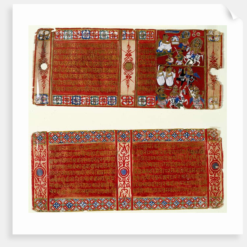 Kalaka Becomes a Jain Monk; Kalaka Abducts the Nun by Indian School