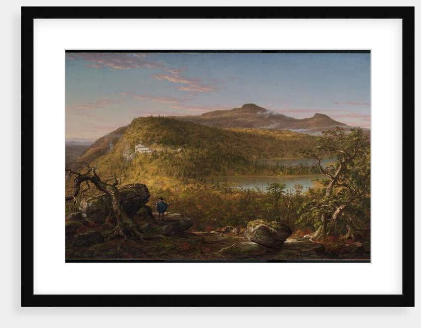 A View of the Two Lakes and Mountain House, Catskill Mountains, Morning, 1844 by Thomas Cole