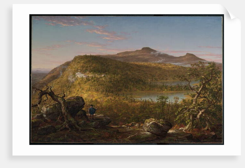 A View of the Two Lakes and Mountain House, Catskill Mountains, Morning, 1844 by Thomas Cole