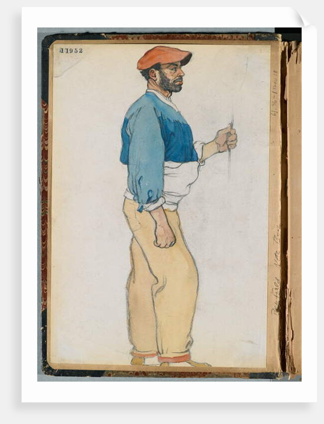 Sketch of a Spanish man, 1906 by Edward Penfield