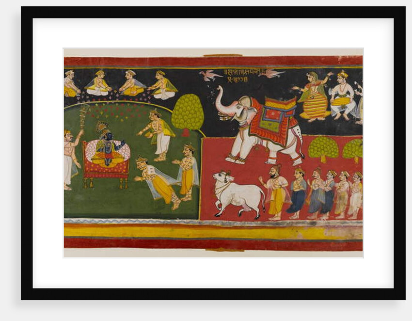 Unidentified scene, Aurangabad, c.1725 by Indian School