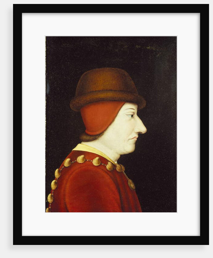 Portrait of Louis XI by Jean Fouquet