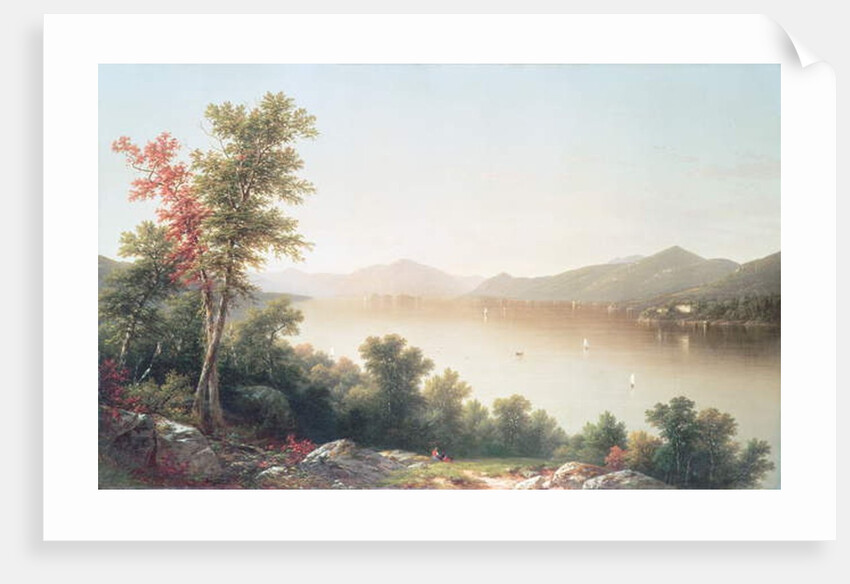 Lake George, 1857 by John William Casilear