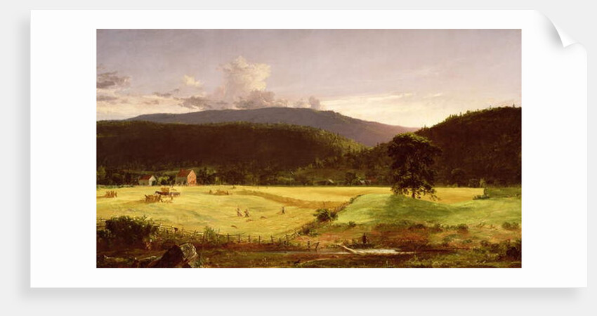 Bareford Mountains, West Milford, New Jersey, 1850 by Jasper Francis Cropsey