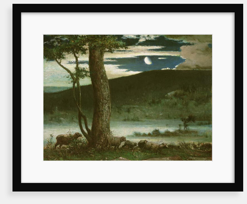 The Midnight Moon by Elliott Daingerfield