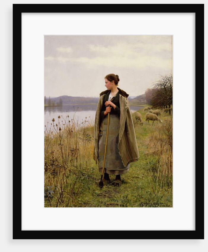 The Shepherdess, 1896 by Daniel Ridgway Knight