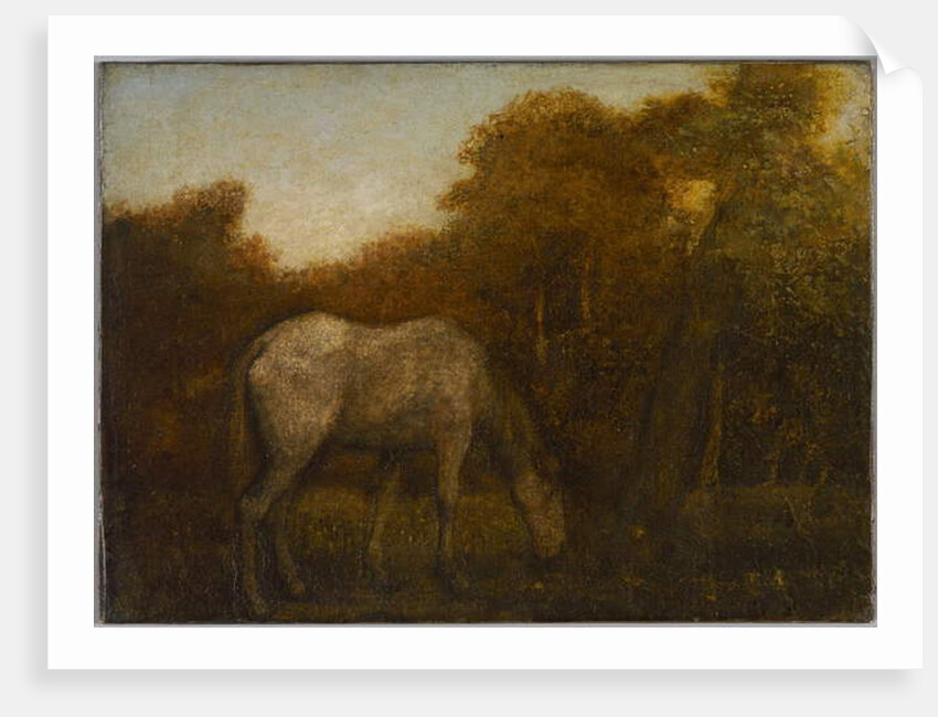 The Grazing Horse, mid 1870s by Albert Pinkham Ryder